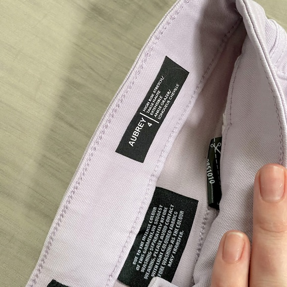 Violet super stretch ankle grazers - Picture 2 of 3